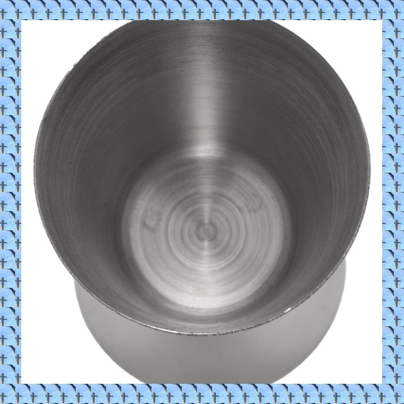 Spirit Measure Jigger - NOCM 3X ステンレス鋼 25/50 ミリリットルジガーバークラフトデュアルスピリットメジャーカップペグ計量カップバーパーティーワインカクテルシェーカー