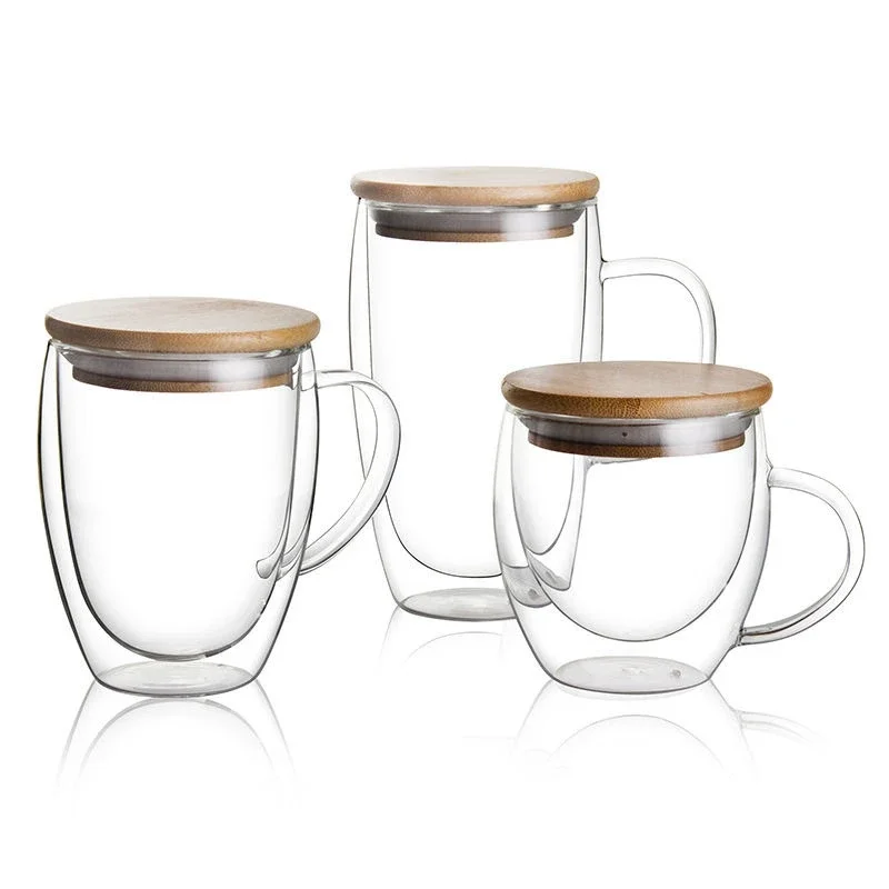 Wine Beer Coffee Drink - 飲料水アルコールとワイングラス,250ml/350ml/450ml,コーヒーカップ,蓋付きコーヒーカップ,二重壁マグカップ