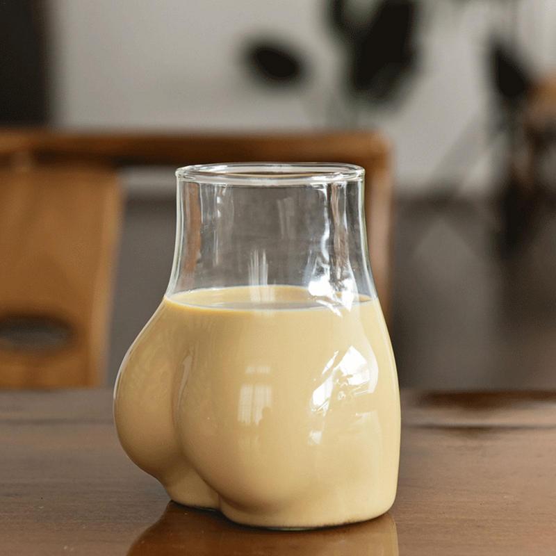 Wine Beer Coffee Drink - お尻の形をしたガラスカップ,コーヒーカップ,ビール,ジュース,ワイン,お茶,ボトル,飲用カップ,バケーションギフト,パーティー用品,450ml
