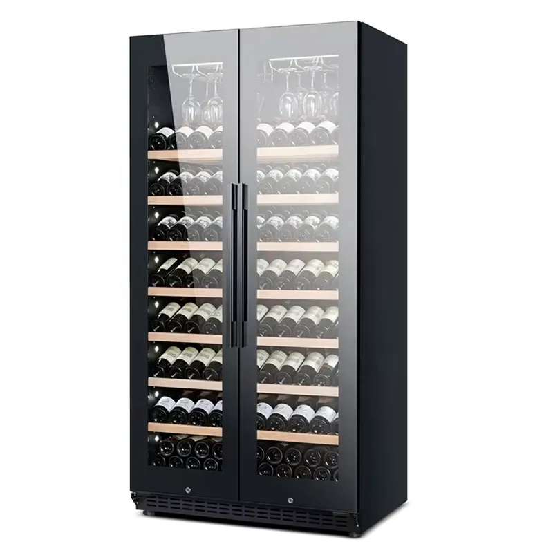 Beer Wine Zone - 735L大容量ワインセラー ビール・飲料クーラー ガラス扉 直冷式 電気式 家庭用バー向け