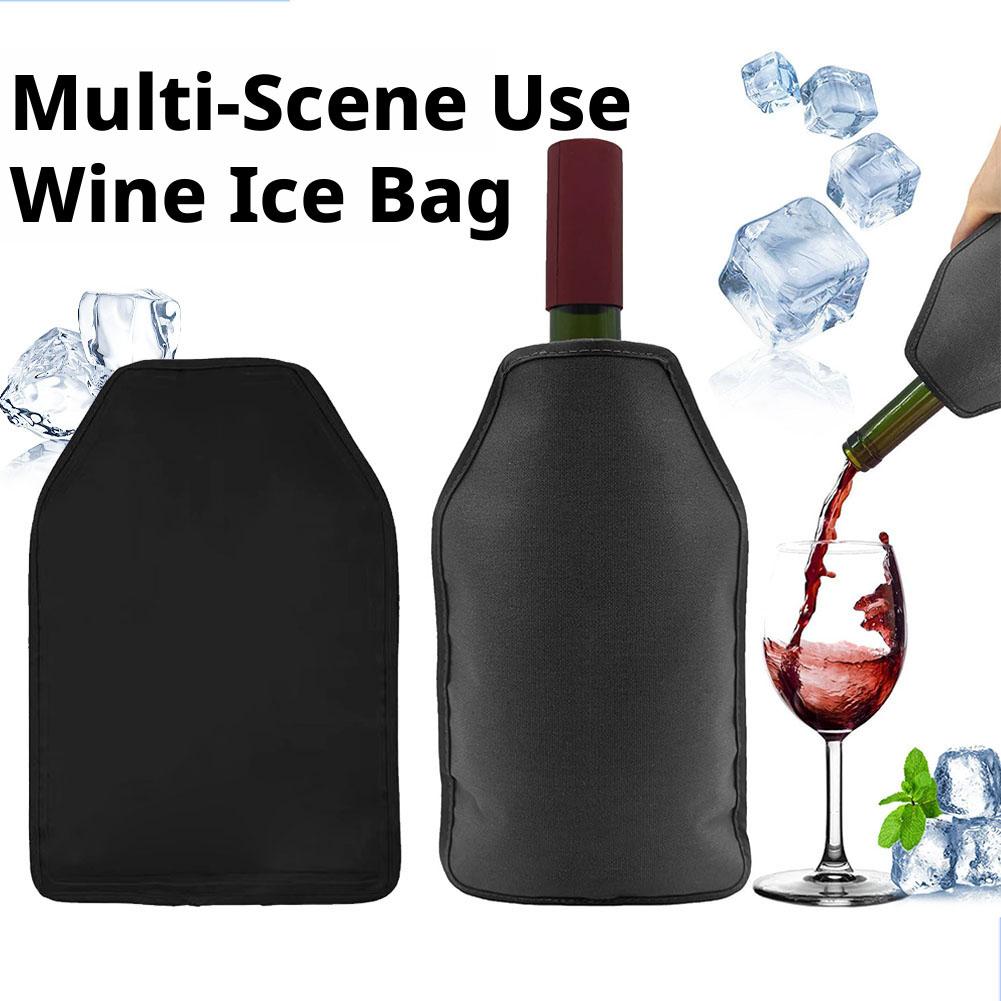再利用可能なワイン冷却スリーブ、ポータブルジェルワインクーラ - Wine Chiller Sleeve のレビューと価格