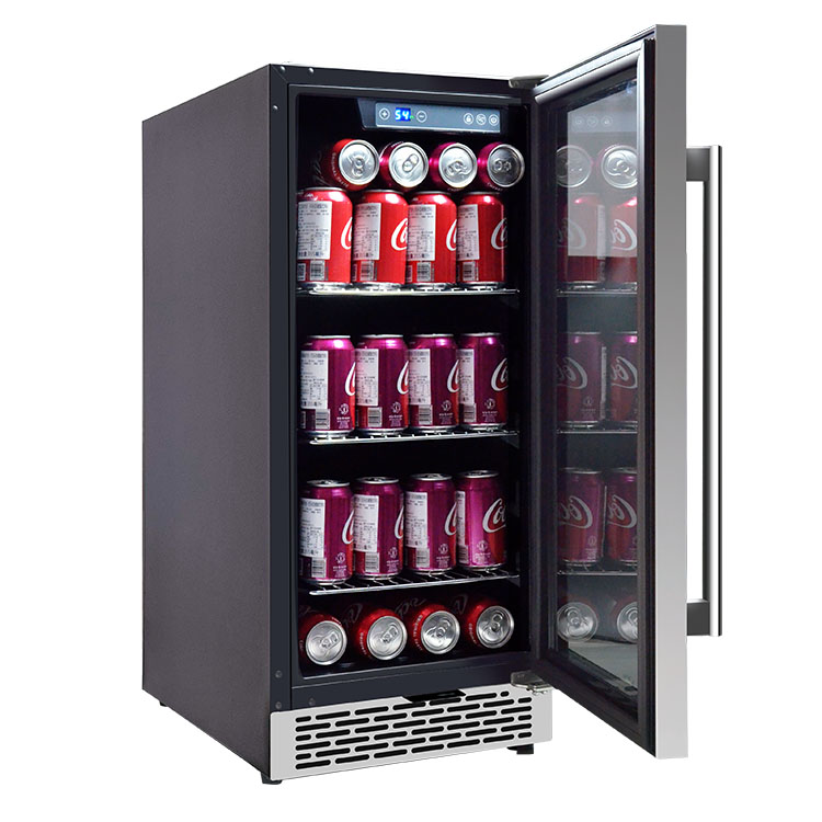 OEM小型ドリンクバー冷蔵庫 カスタム冷蔵庫 ガラス扉飲料ク - Wine Beer Fridge Small のレビューと価格