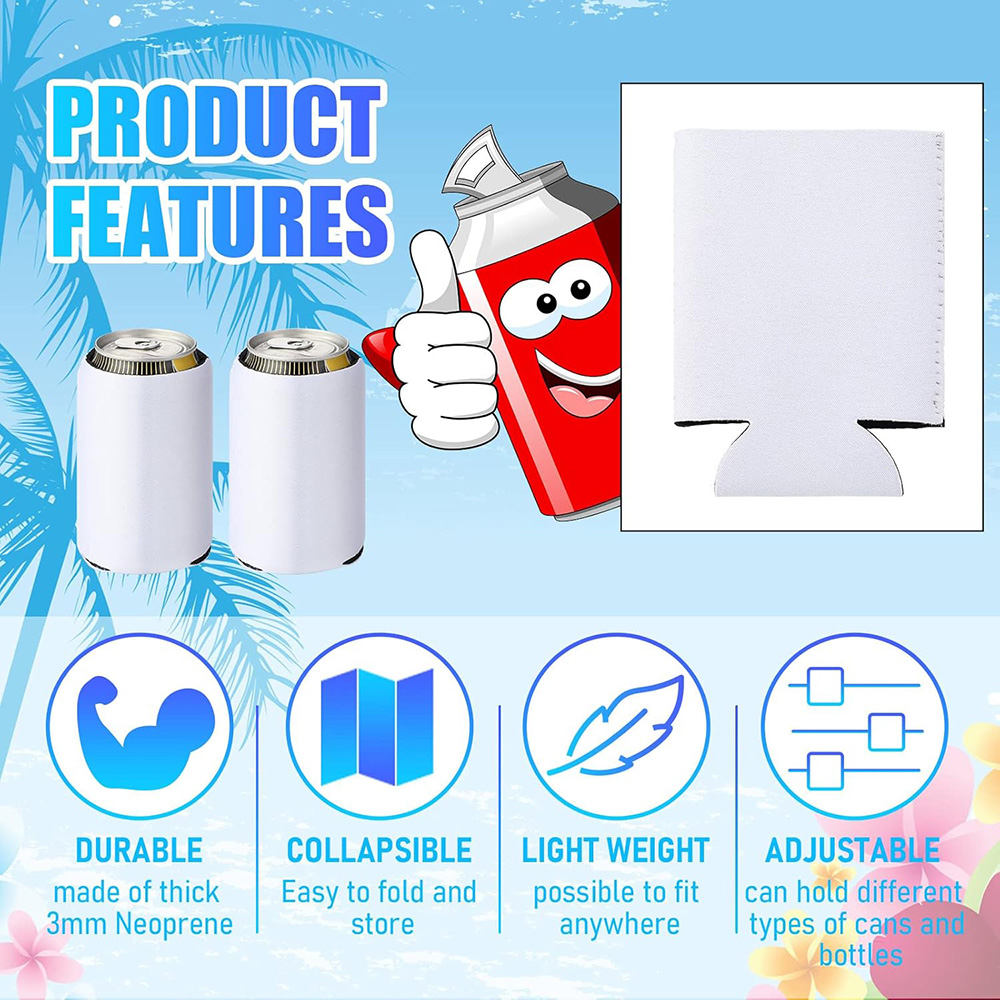 10～50個入り 無地缶クーラー まとめ買い 断熱ネオプレン - Wine Chiller Sleeve のレビューと価格