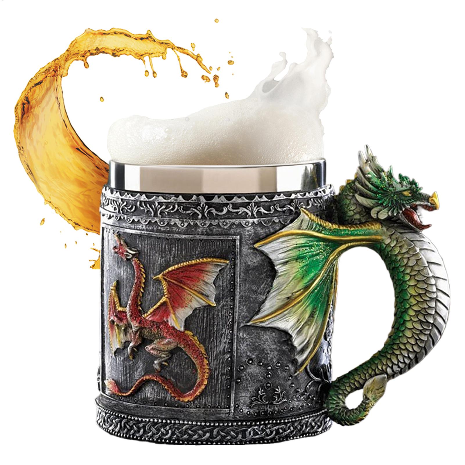 ドラゴンマグ ゴシック風ドリンクカップ 中世風水飲みカップ  - Wine Beer Coffee Drink のレビューと価格