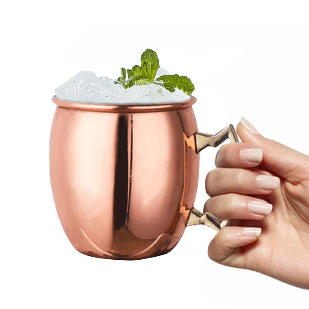 ステンレス鋼のコーヒーマグ,カクテルワインカップ,銅メッキ, - Wine Beer Coffee Drink のレビューと価格
