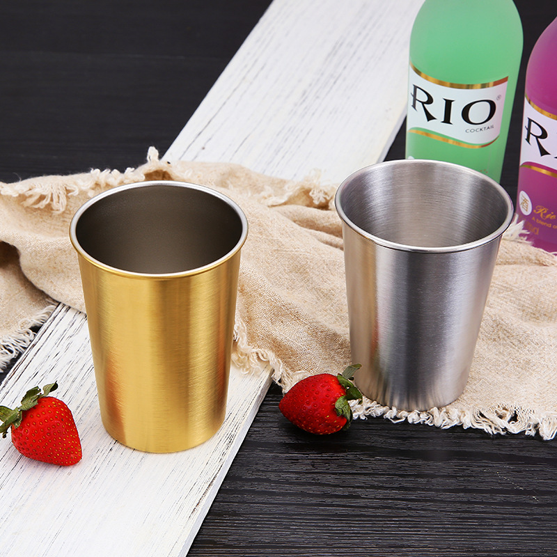 50個/ロット 304ステンレス製メタルカップ ウイスキー  - Wine Beer Coffee Drink のレビューと価格