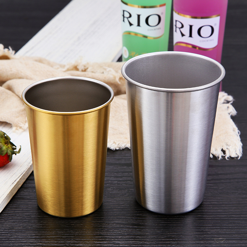 50個/ロット 304ステンレス製メタルカップ ウイスキー  - Wine Beer Coffee Drink のレビューと価格