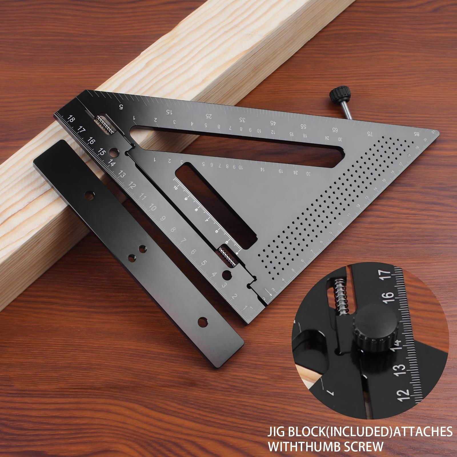 21CM カーペンタースクエア ジグブロック付き - 正確で - Spirit Measure Jigger のレビューと価格