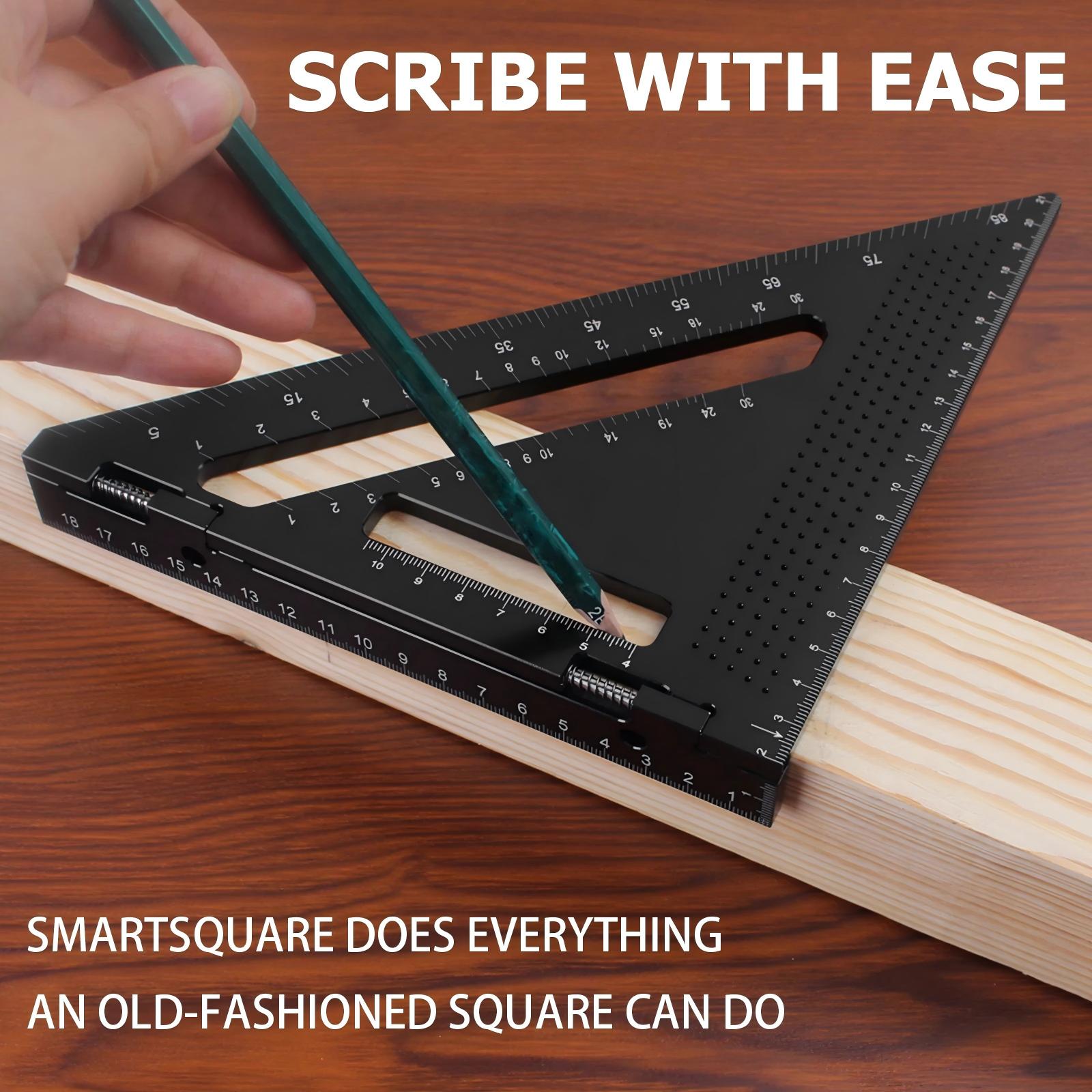 21CM カーペンタースクエア ジグブロック付き - 正確で - Spirit Measure Jigger のレビューと価格