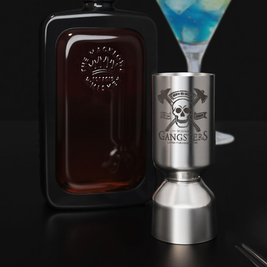 バーキッチン用計量カップ 304ステンレス鋼製カクテル計量カ - Spirit Measure Jigger のレビューと価格