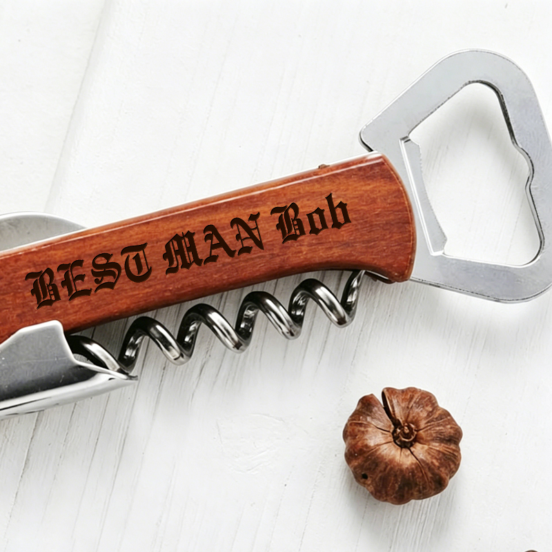 パーソナライズされたワインボトルオープナー、ビールボトルオー - Wine Beer Best のレビューと価格