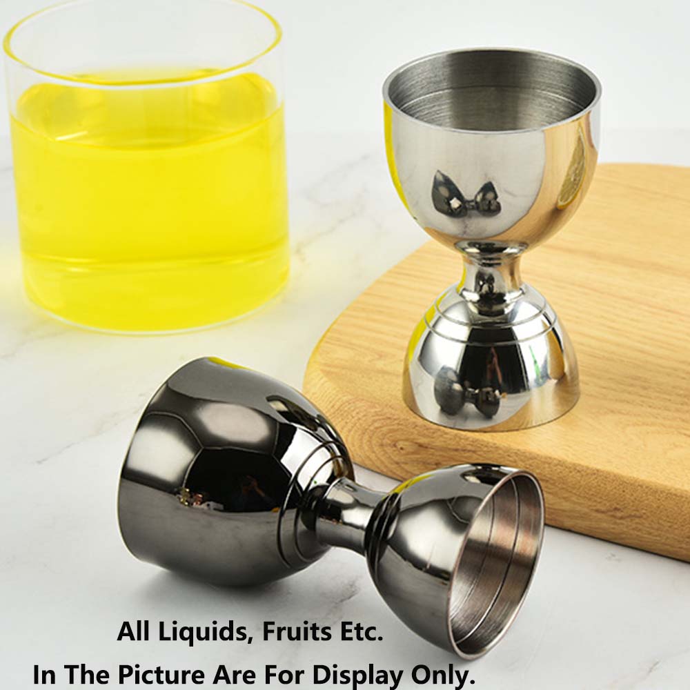 ステンレス鋼のカクテルシェーカー,30ml/60ml,シルバ - Spirit Measure Jigger のレビューと価格