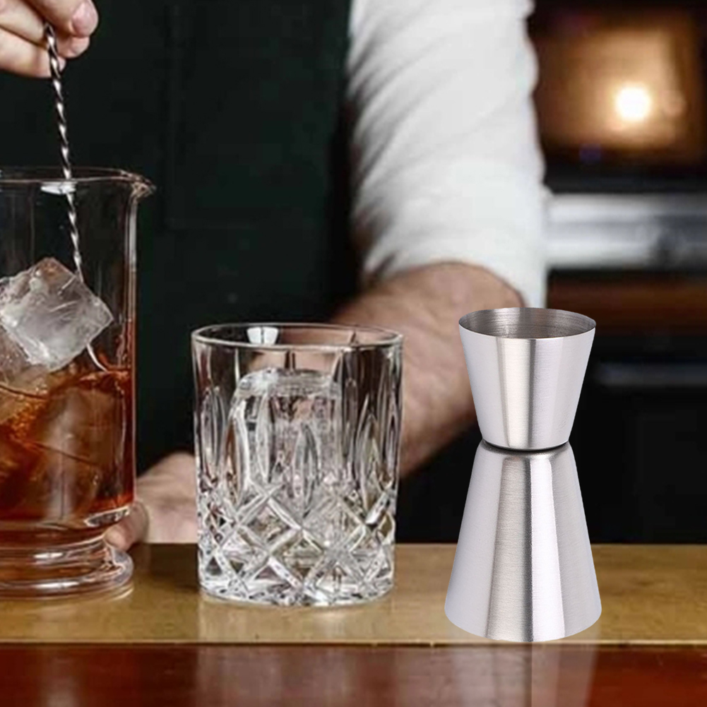 ラウンドリムと細いウエストショットガラス、二重ジガー、スピリ - Spirit Measure Jigger のレビューと価格